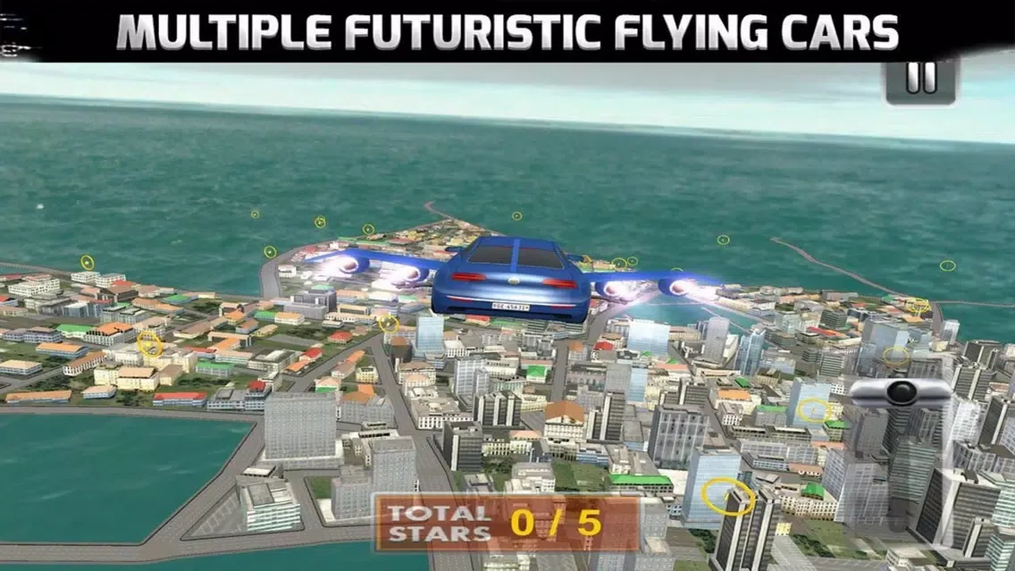 Zrzuty ekranu Flying Car City Stunts