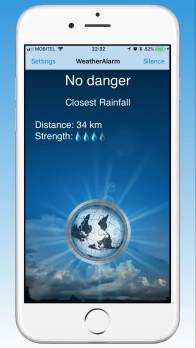 Captures d'écran de WeatherAlarm Notifier