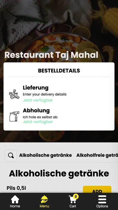 Restaurant Taj Mahal Alle. স্ক্রিনশট
