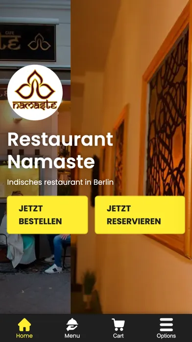 Captures d'écran de Restaurant Namaste