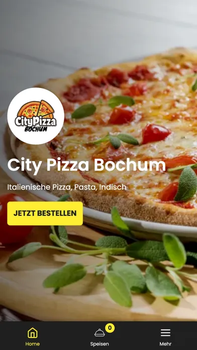 Zrzuty ekranu City Pizza Boch.