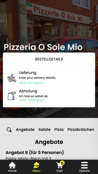 Pizzeria O Sole Mio Boch. Screenshots
