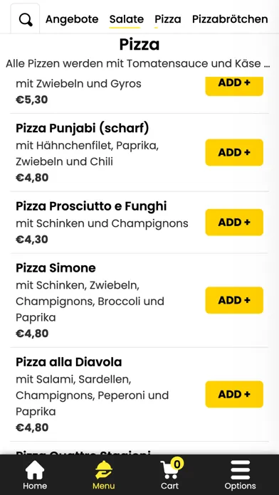 Pizzeria O Sole Mio Boch. Screenshots