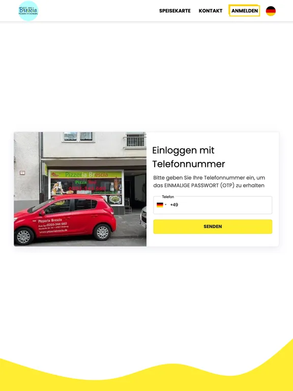 Скриншоты Pizzeria Brescia Duisburg iPad 