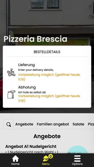 Скриншоты Pizzeria Brescia Duisburg
