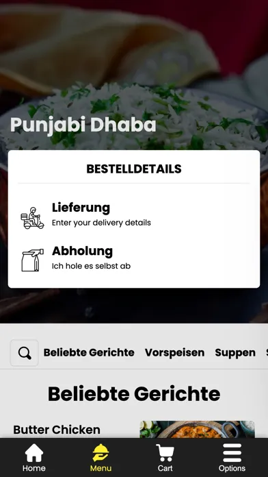 Ảnh chụp màn hình của Punjabi Dhaba