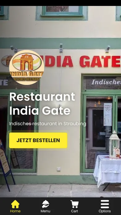 Capturas de tela do Restaurant India Gate