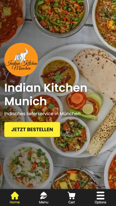 Capturas de tela do Indian Kitchen Munich
