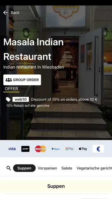 Masala Indian Restaurant應用截圖