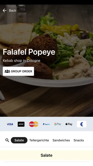Capturas de pantalla de Falafel Popeye