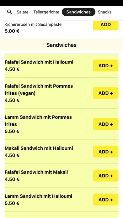 Capturas de pantalla de Falafel Popeye