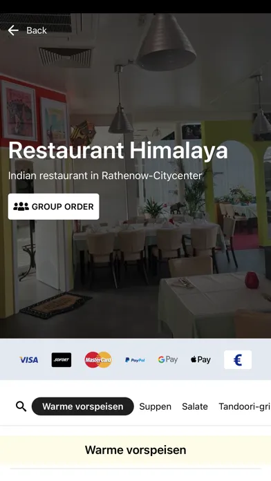Captures d'écran de Restaurant Himalaya Rathenow