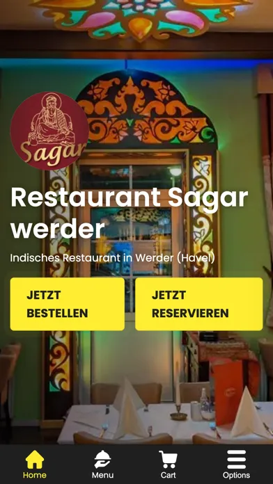 Capturas de tela do Restaurant Sagar werder