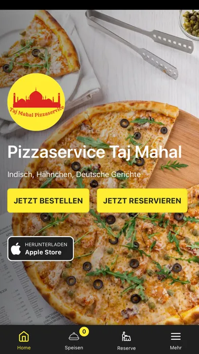 Pizzaservice Taj Mahal سکرین شاٹس