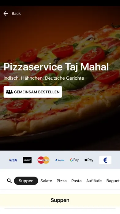 Pizzaservice Taj Mahal سکرین شاٹس