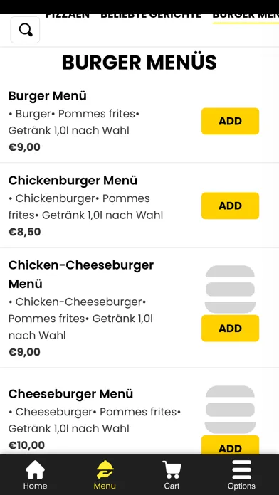 Zrzuty ekranu Tar Pizza Service Kumhausen