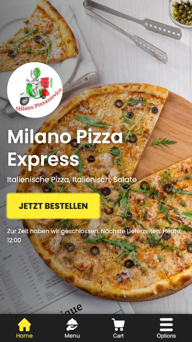Milano Pizza Express スクリーンショット