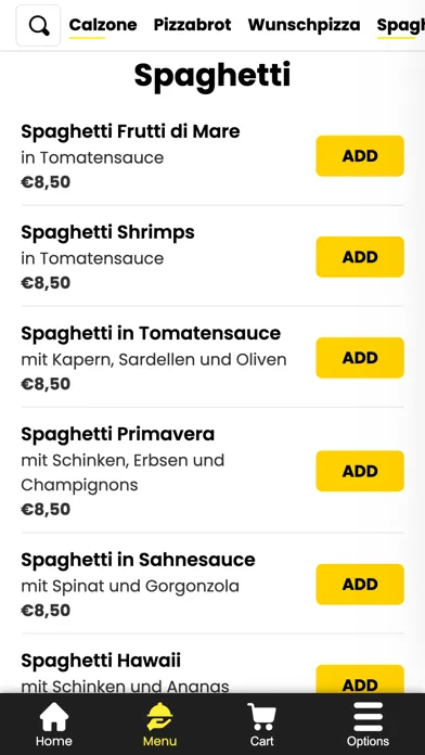 Milano Pizza Express スクリーンショット