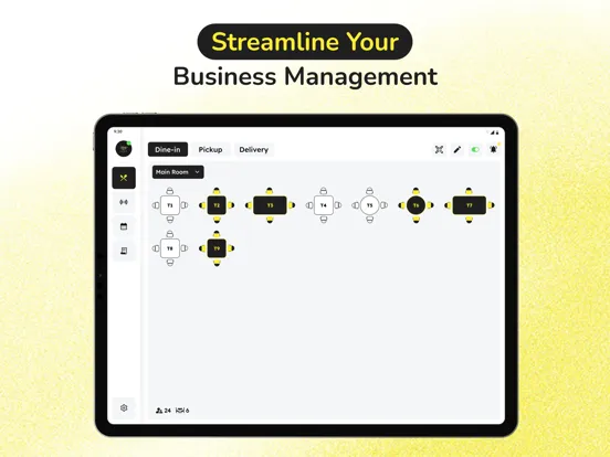 Zrzuty ekranu Fleksa Point of Sale (POS‪)‬ iPad 