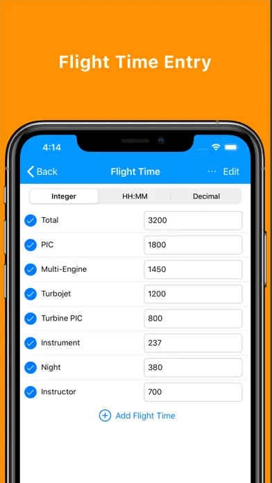 myFlightResume应用截图
