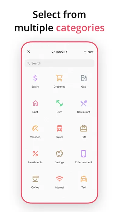 Budget Planner App - Fleur Screenshots