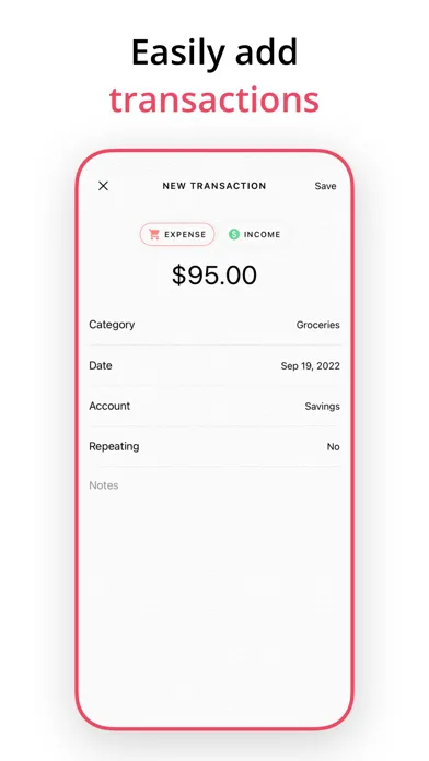 Budget Planner App - Fleur Screenshots