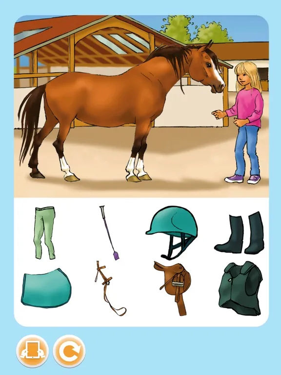 Capturas de tela do Imagerie poney et cheval iPad 