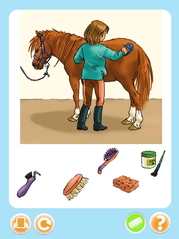 Capturas de tela do Imagerie poney et cheval iPad 