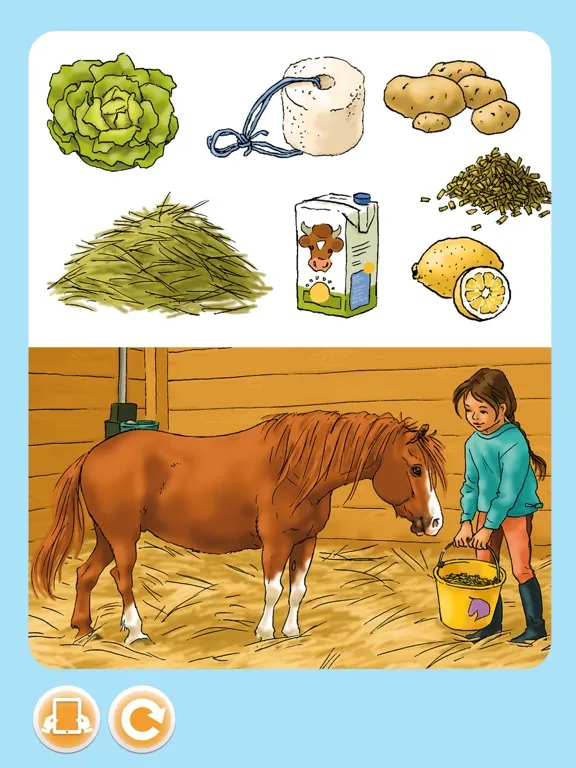 Capturas de tela do Imagerie poney et cheval iPad 