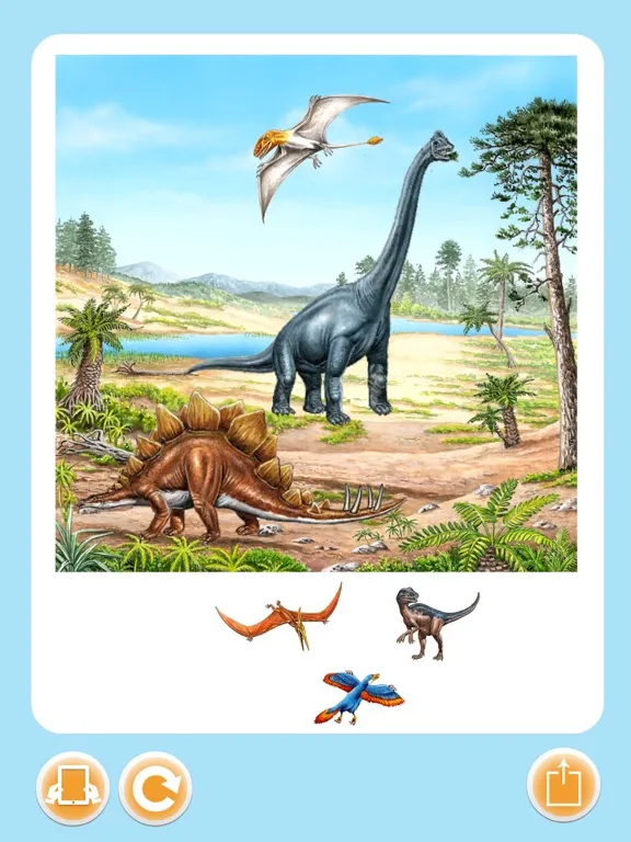 Imagerie dinos & préhistoire iPad  स्क्रीनशॉट