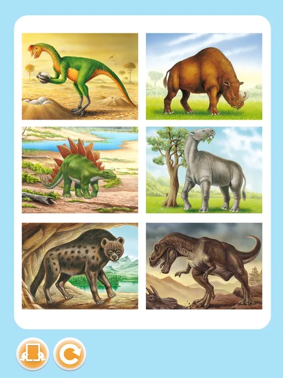 Imagerie dinos & préhistoire iPad  स्क्रीनशॉट