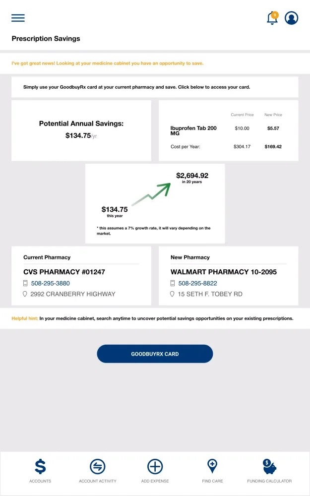 Zrzuty ekranu My Flex Account Mobile