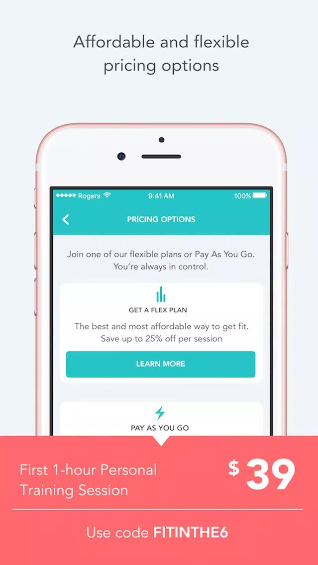 Capturas de pantalla de Flex - Personal Training Delivered To You