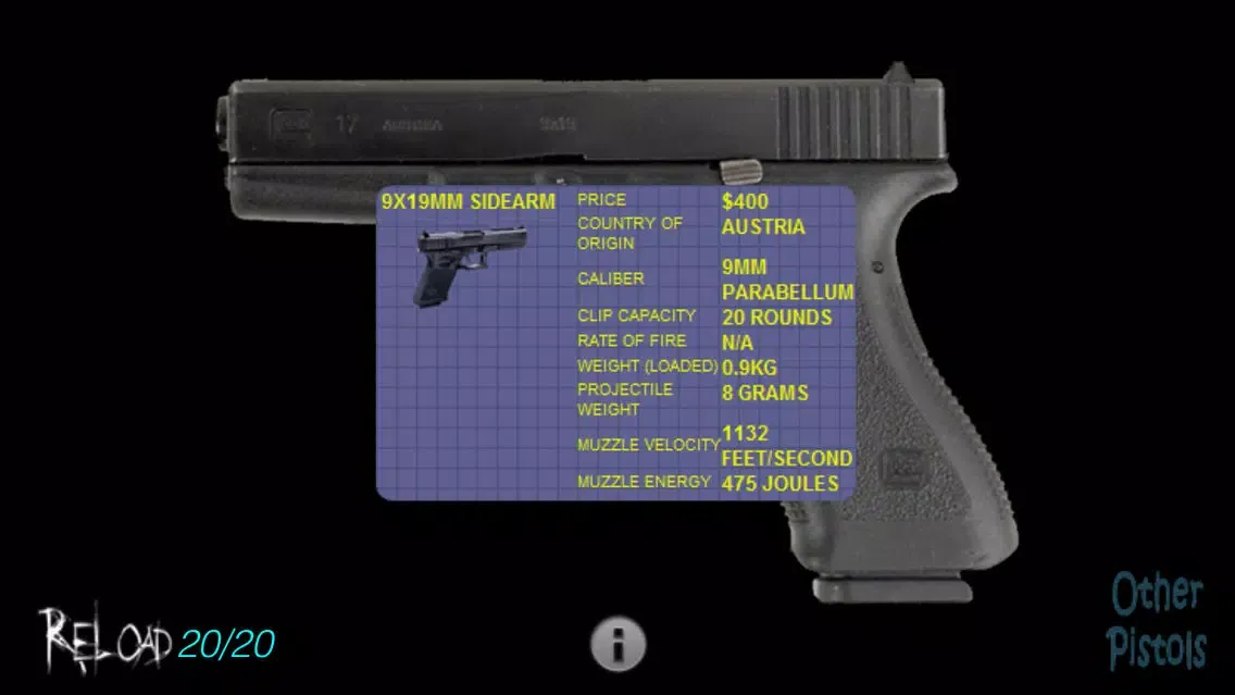 Ảnh chụp màn hình của Virtual Guns & Pistols