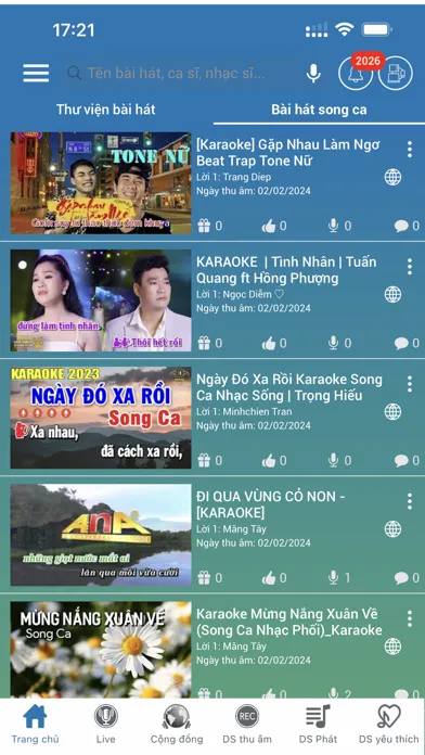 Kekara - Karaoke thỏa thích Screenshots