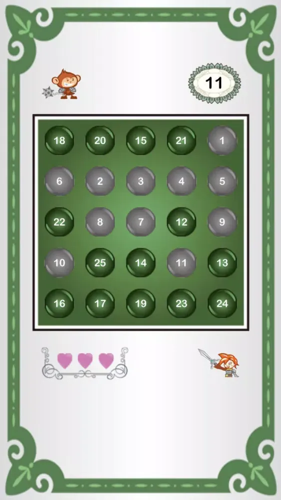 Скриншоты Number Touch Brain Training