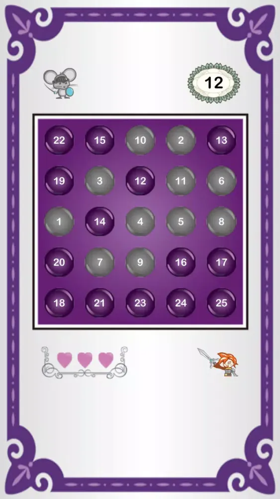 Скриншоты Number Touch Brain Training
