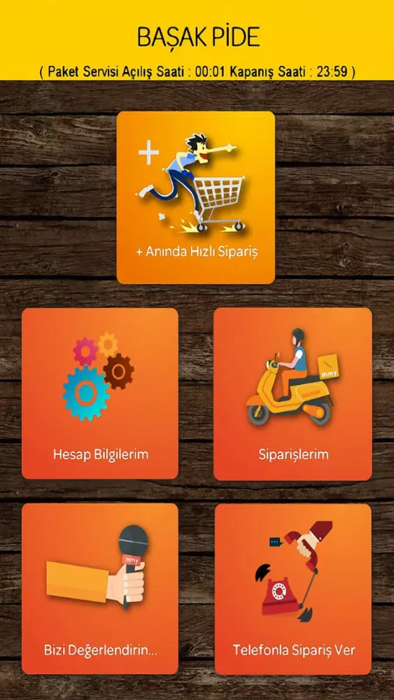 Başak Pide Online Sipariş Screenshots