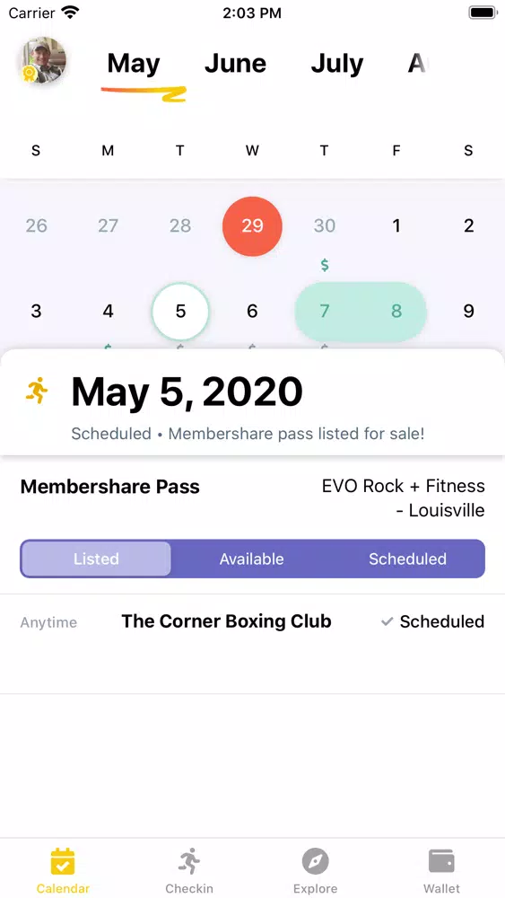 Flex Gym Share Screenshots