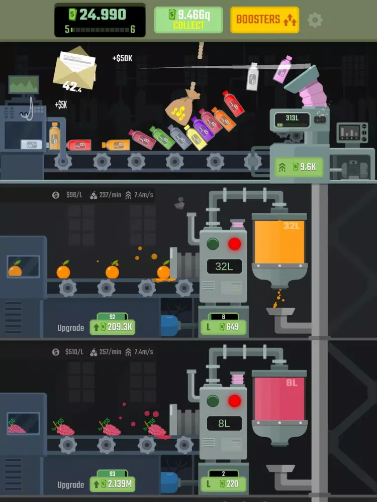Juice Boss iPad  スクリーンショット