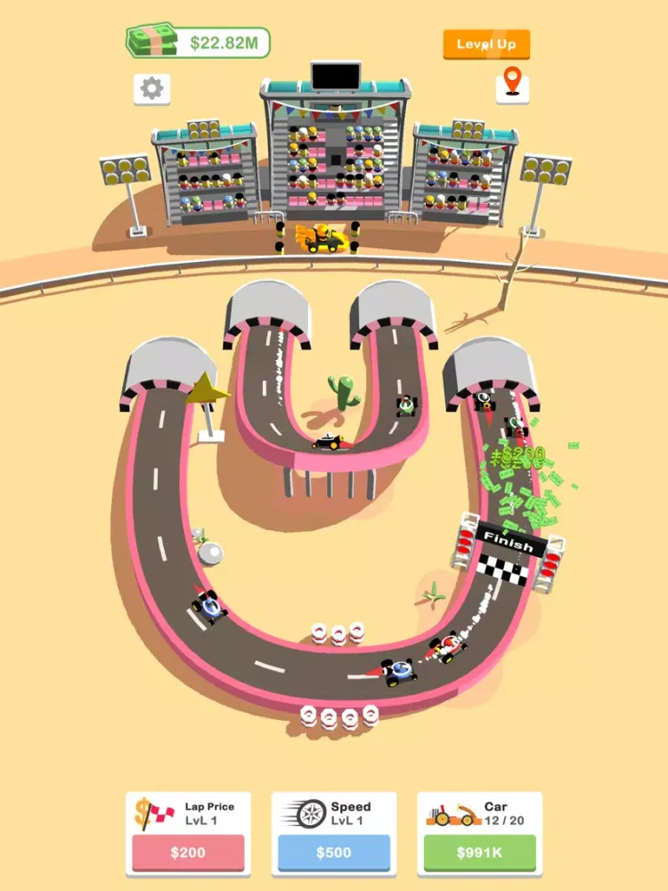 IdleKarting iPad  Screenshots