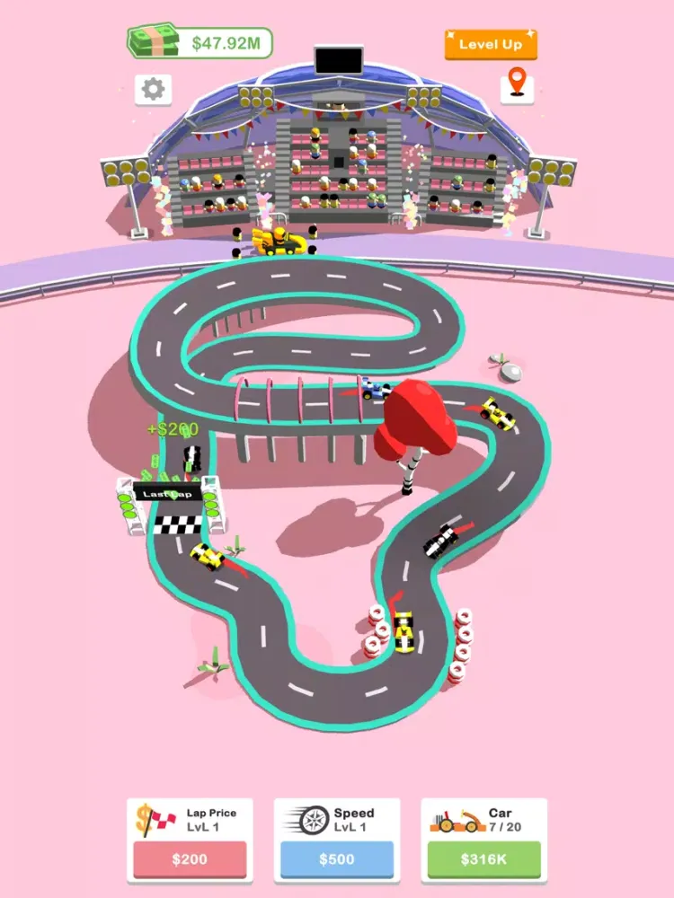 IdleKarting iPad  Screenshots