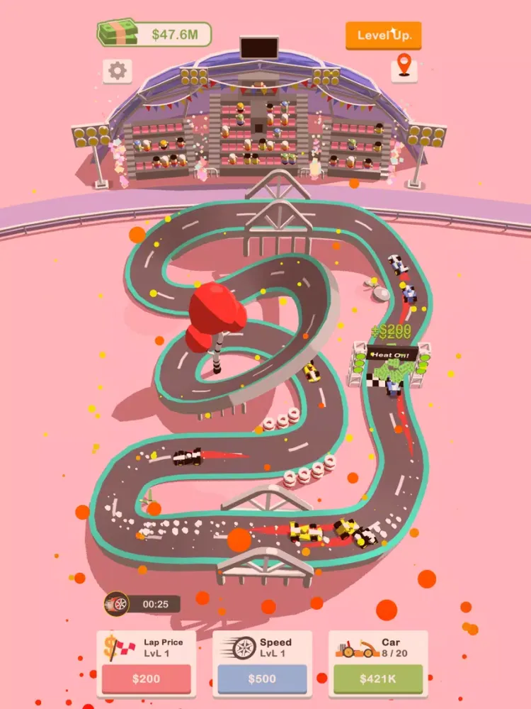 IdleKarting iPad  Screenshots