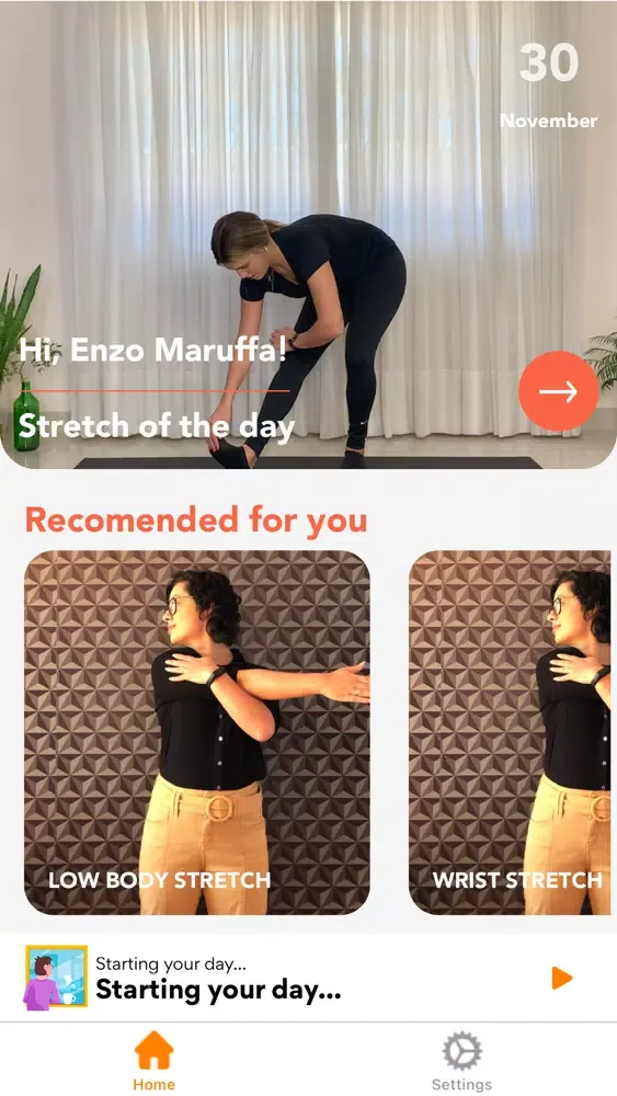 Ảnh chụp màn hình của Flexibe