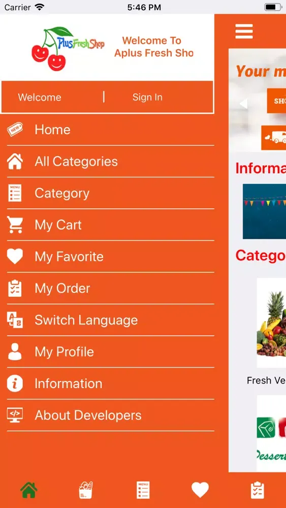 Aplus (Fresh Shop) Ekran Görüntüleri