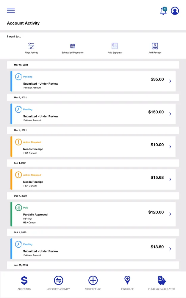 FlexSave Screenshots