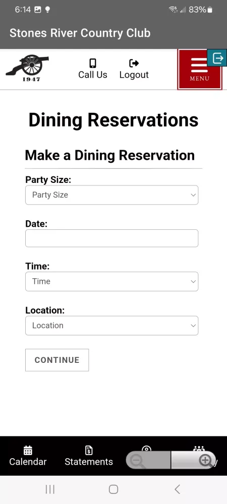 Stones River Country Club スクリーンショット