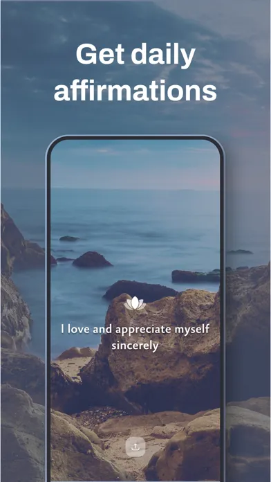 Daily bliss - Affirmations Screenshots