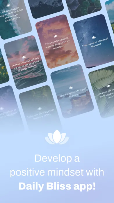 Daily bliss - Affirmations Screenshots