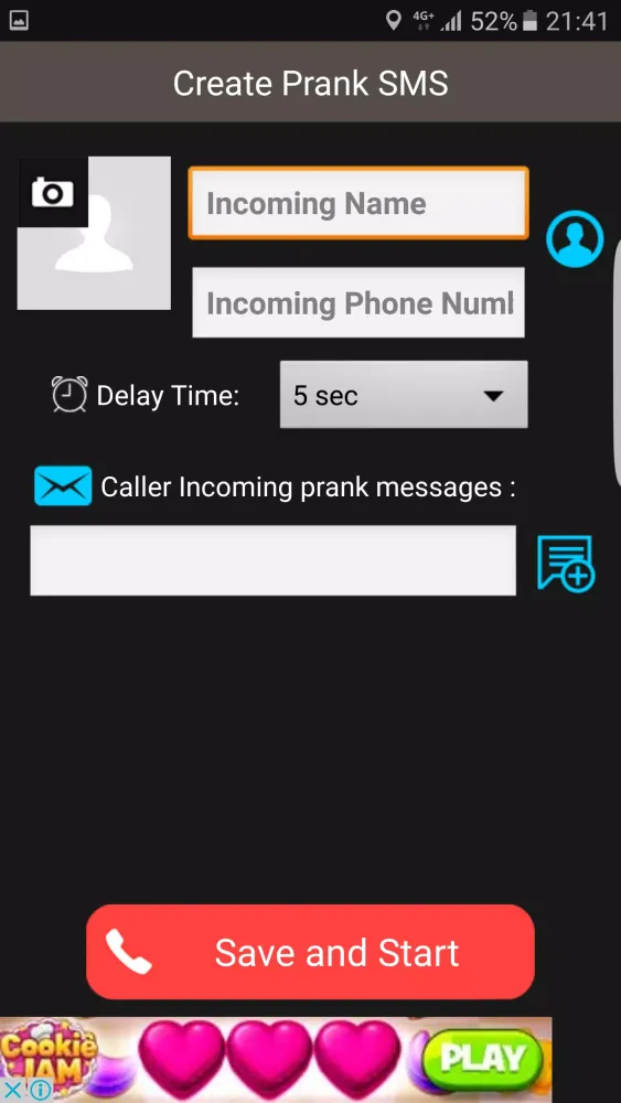 Fake Text Message Screenshots